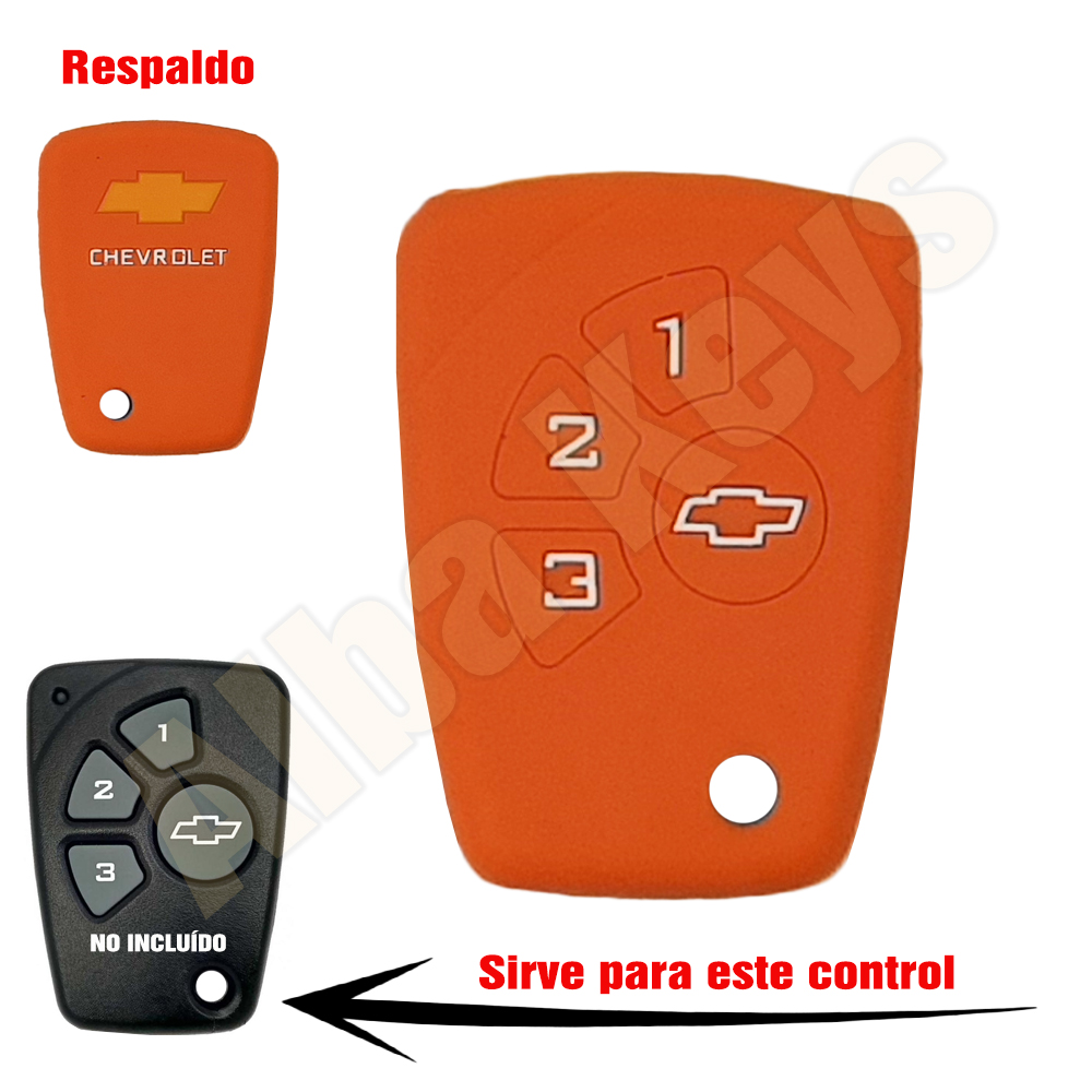 Forro control Chevrolet Aveo - Naranja