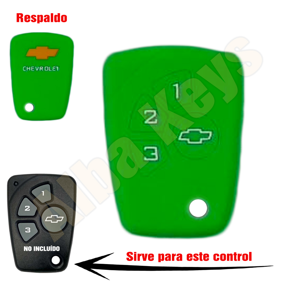 Forro control Chevrolet Aveo - Verde